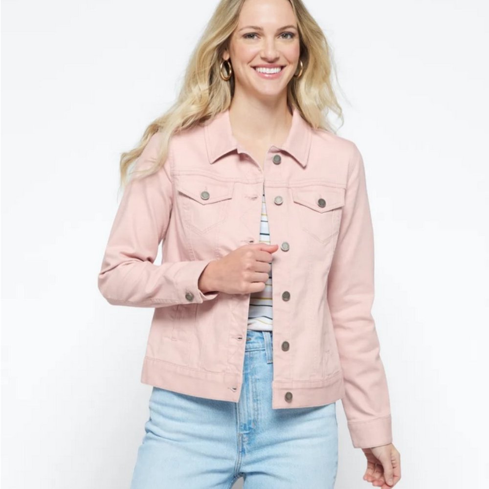 Market & Spruce Boyfriend Denim Jacket